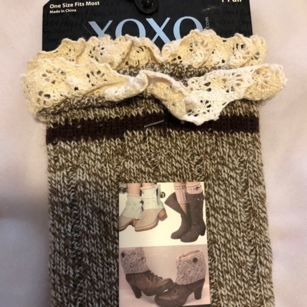 Lacey Boot Cuffs by Xoxo